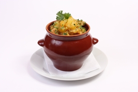 家常菜香炒土豆泥图片